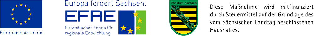Logo EU EFRE Sachsen